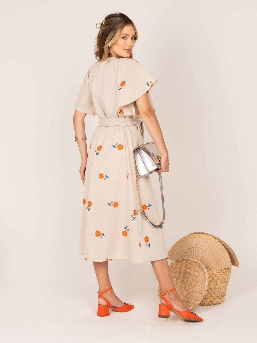 Vestido Casual Longo Perrine