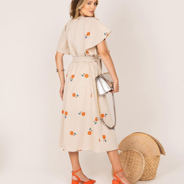 Vestido Casual Longo Perrine