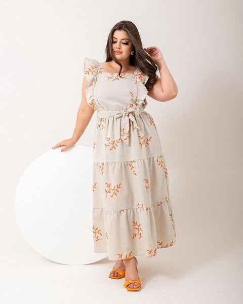 Vestidos Plus Size Longo Larissa