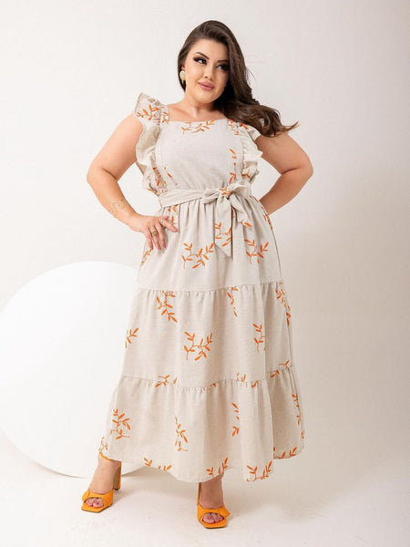 Vestidos Plus Size Longo Larissa