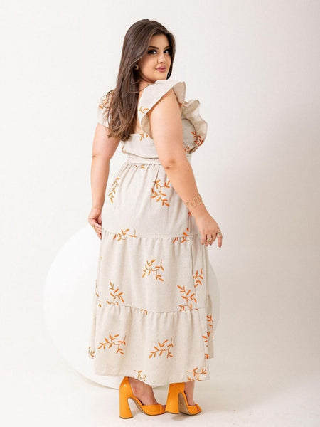 Vestidos Plus Size Longo Larissa