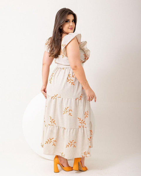 Vestidos Plus Size Longo Larissa