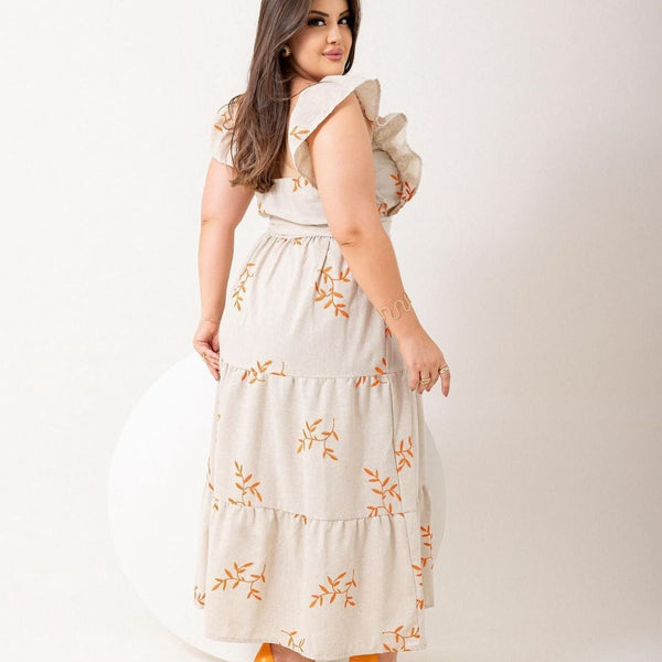 Vestidos Plus Size Longo Larissa