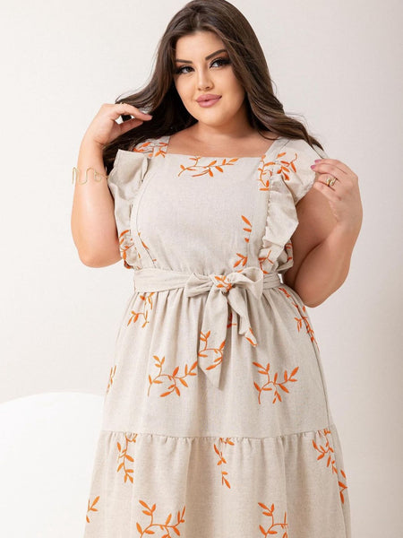Vestidos Plus Size Longo Larissa