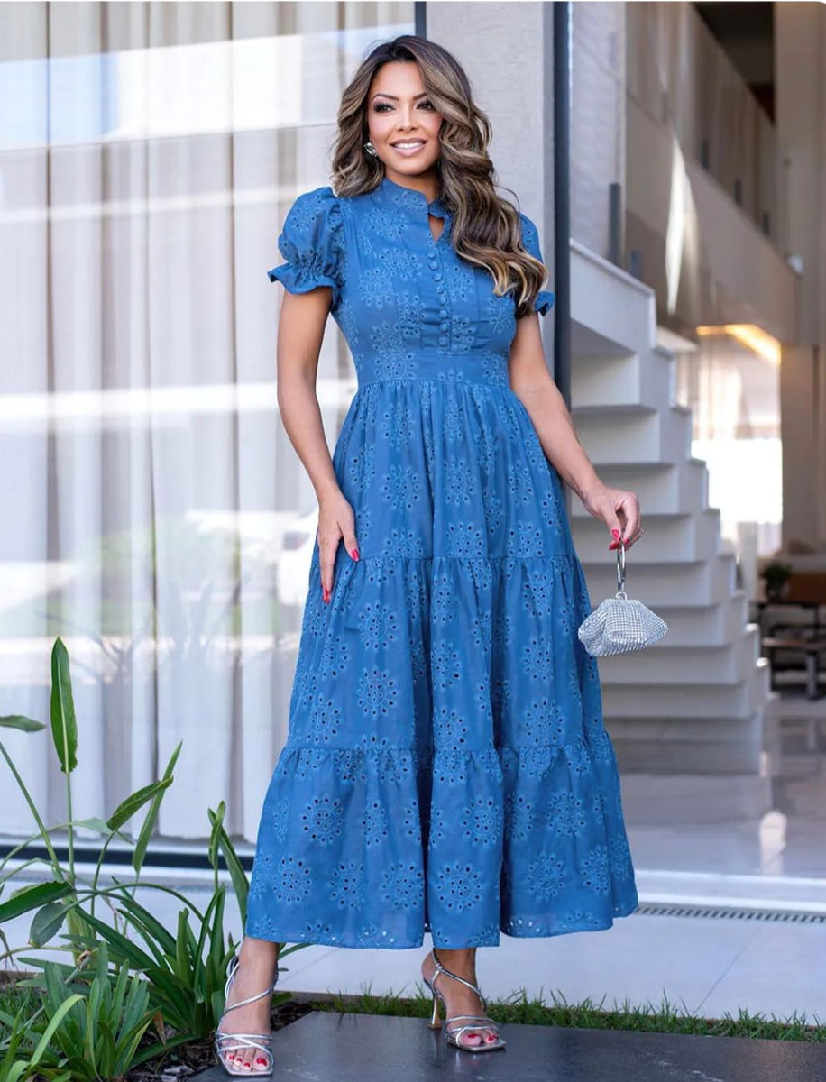 Vestido Casual Longo Pauline