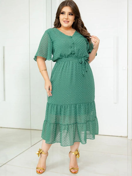 Vestido Midi Casual Amora