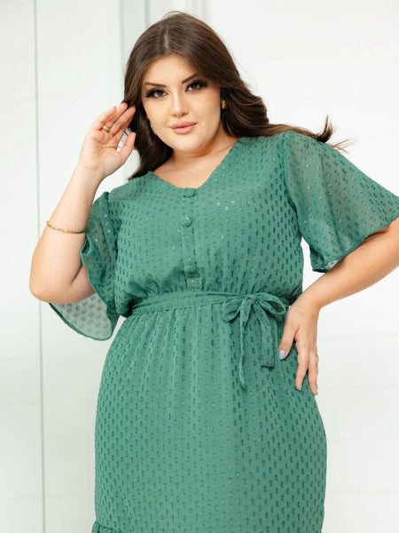 Vestido Midi Casual Amora