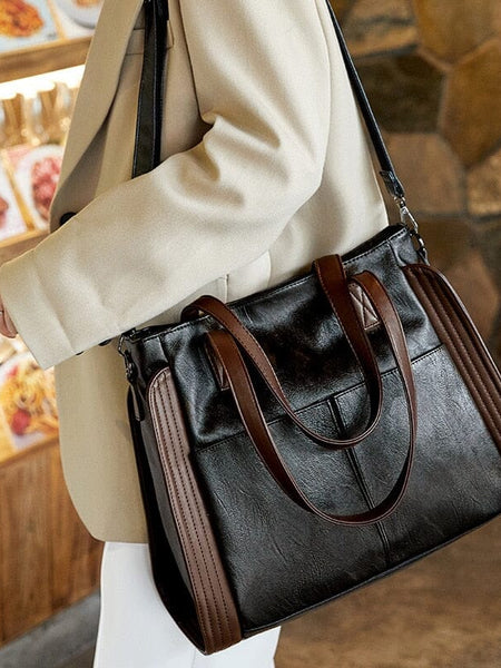 Bolsa de Couro Feminina Caroline