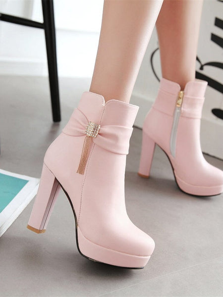 Bota Feminina Cano Médio Ana Clara