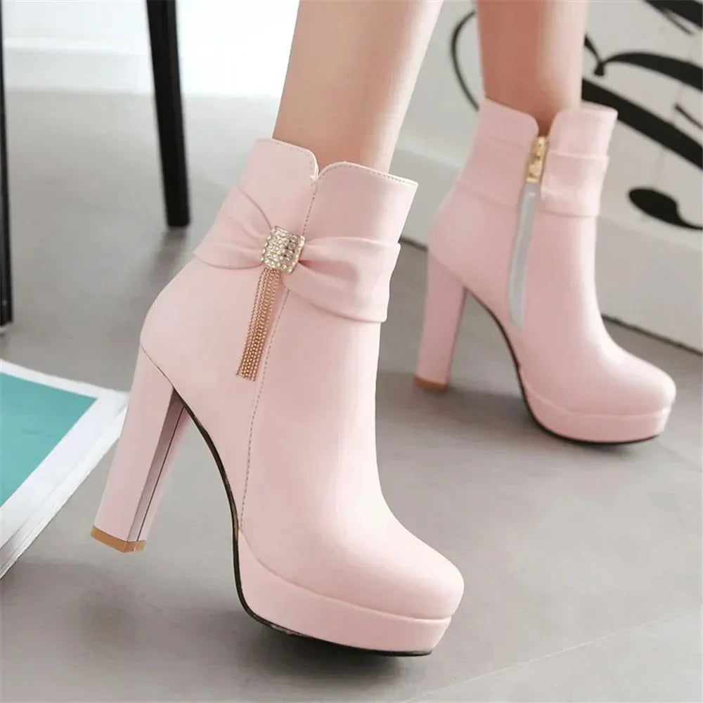 Bota Feminina Cano Médio Ana Clara
