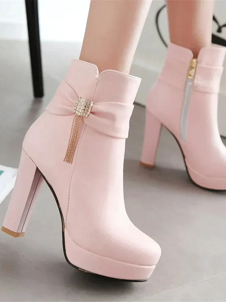 Bota Feminina Cano Médio Ana Clara