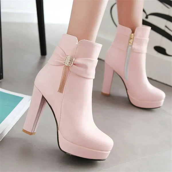Bota Feminina Cano Médio Ana Clara