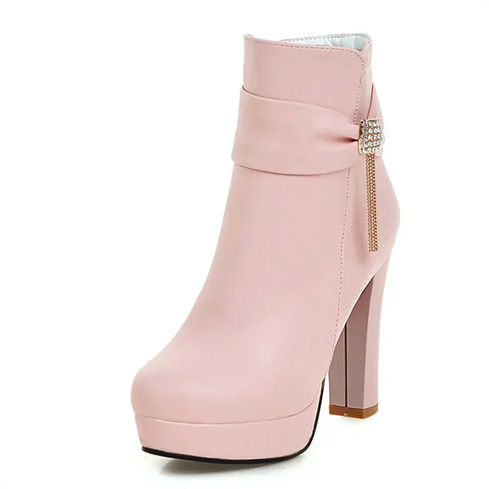 Bota Feminina Cano Médio Ana Clara