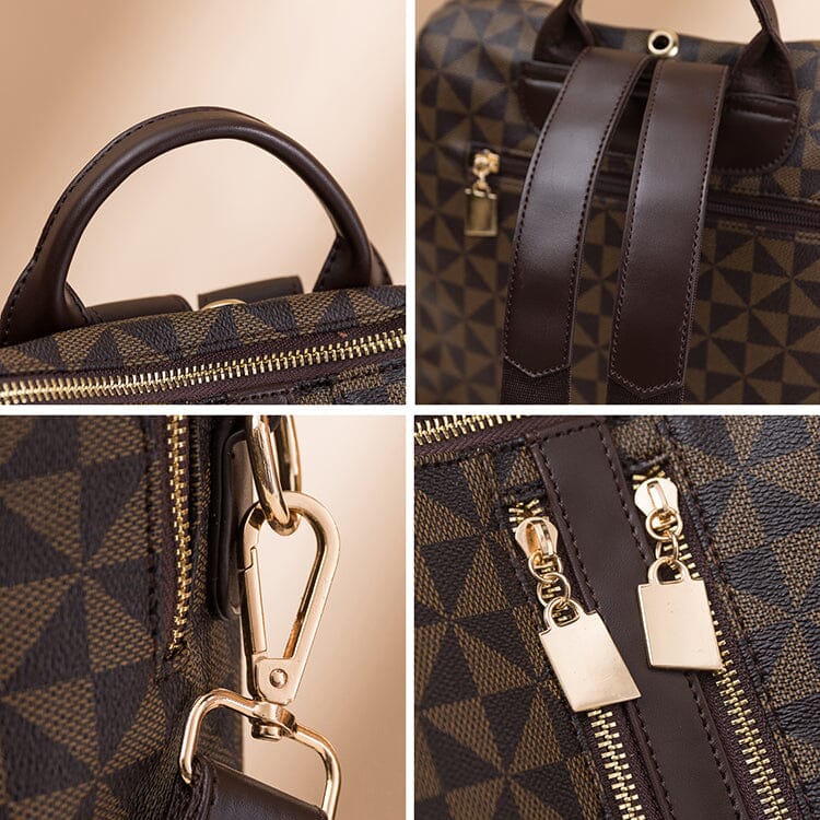 Mochila Femina Couro Émilie