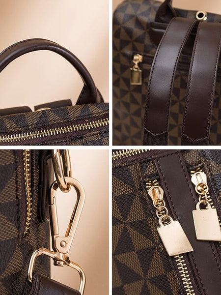 Mochila Femina Couro Émilie