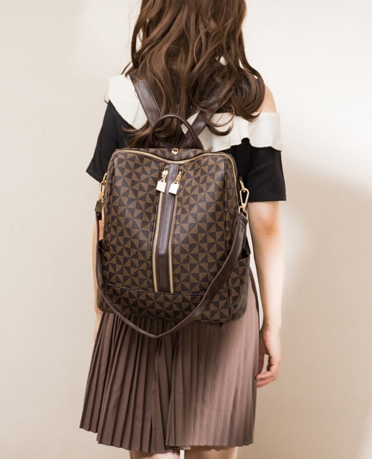 Mochila Femina Couro Émilie