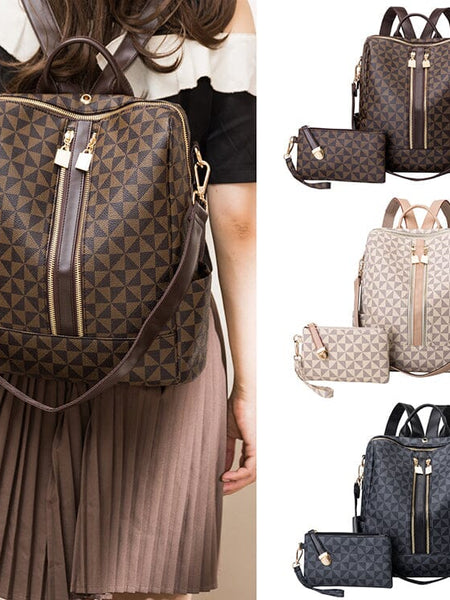 Mochila Femina Couro Émilie