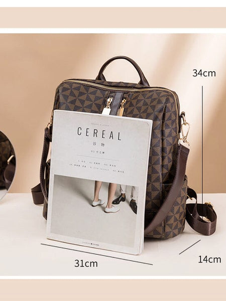 Mochila Femina Couro Émilie