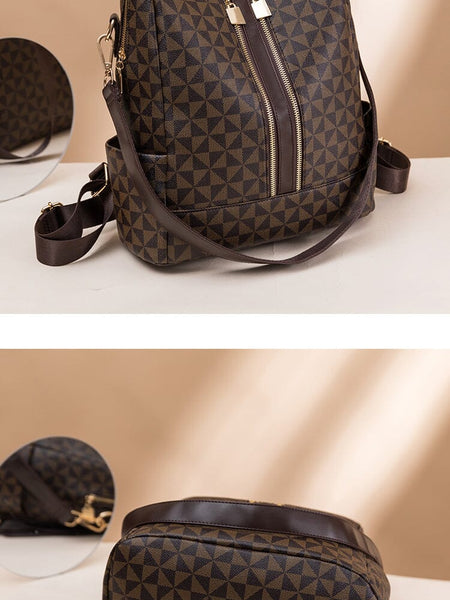 Mochila Femina Couro Émilie