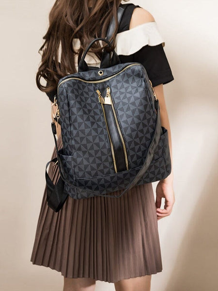 Mochila Femina Couro Émilie