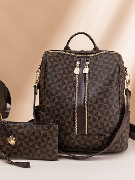 Mochila Femina Couro Émilie