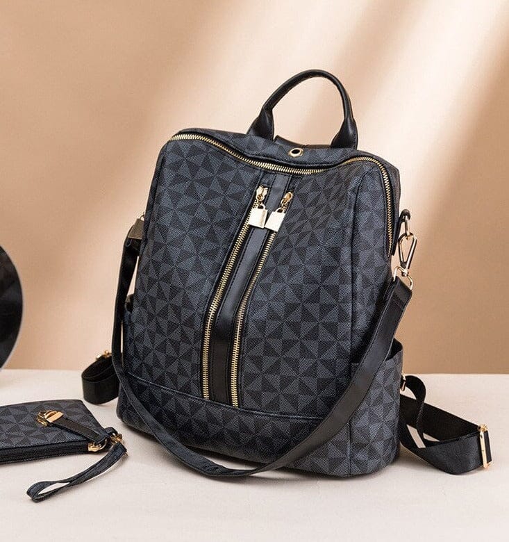 Mochila Femina Couro Émilie