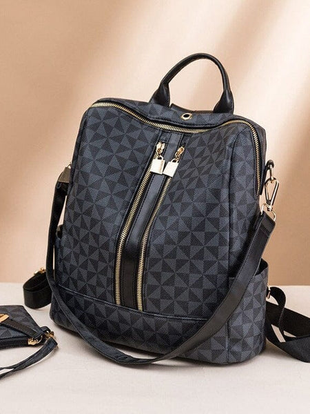 Mochila Femina Couro Émilie