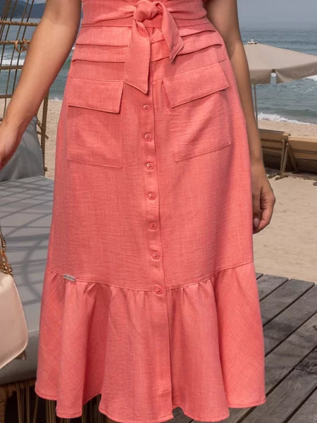 Vestido Longo Casual Antônia