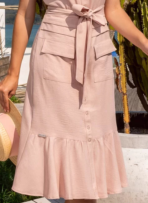 Vestido Longo Casual Antônia