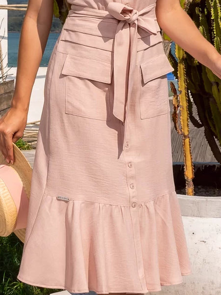 Vestido Longo Casual Antônia