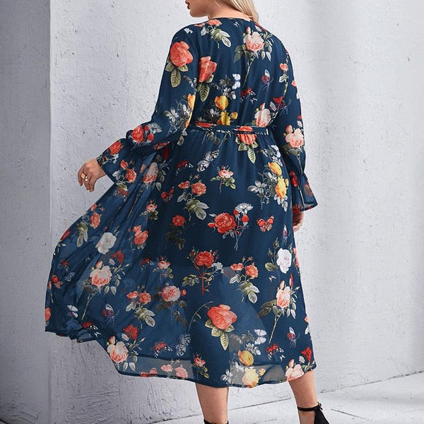 Vestido Midi Casual Cleude