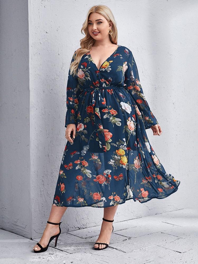 Vestido Midi Casual Cleude