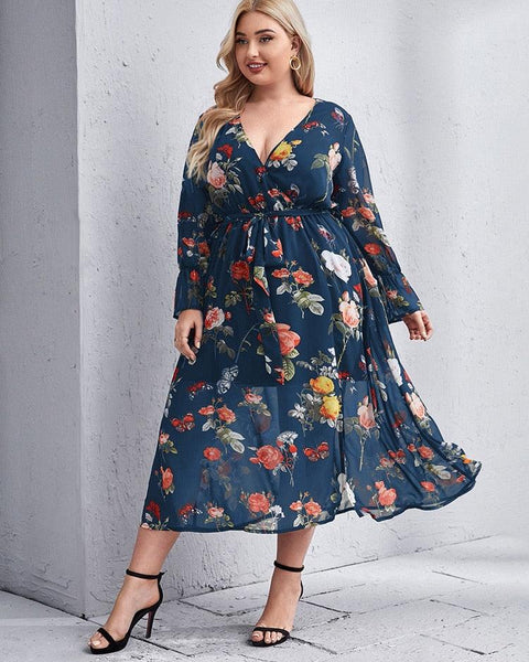 Vestido Midi Casual Cleude
