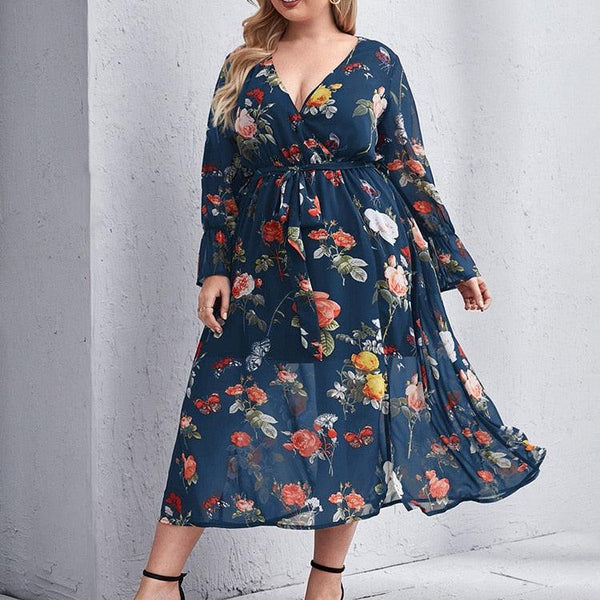 Vestido Midi Casual Cleude